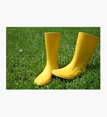 Yellow Rubber Photographic Print