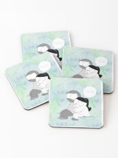 Mine - Watercolor Coasters