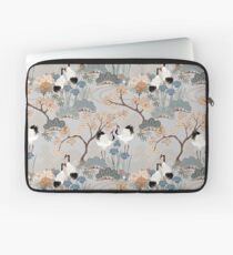 Japanischer Garten Grau Laptoptasche
