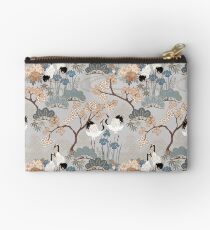 Bolso de mano Jardín japonés gris