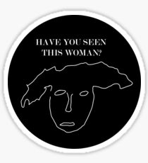Nathan for You Finding Frances Sketch Sticker