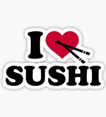 I love Sushi Sticker