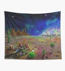 Deserted Digital Wall Tapestry