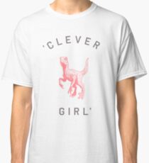 Camiseta clásica Chica inteligente