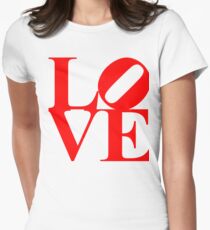 LOVE Women's Fitted T-Shirt