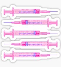 Pinkie syringe Sticker