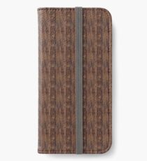 oak texture iPhone Wallet/Case/Skin