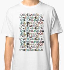 ABC mocha multi Classic T-Shirt