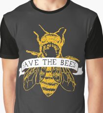 Save The Bees! (Dark) Graphic T-Shirt