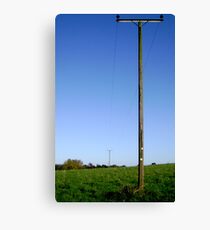 Telephone Pole Canvas Print