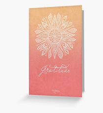 Gratitude Greeting Card