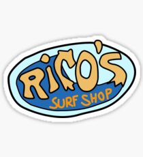 Pegatina Ricos Surf Shop