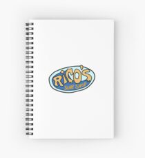 Ricos Surf Shop Spiral Notebook