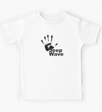 Jeep Wave black color design Kids Tee