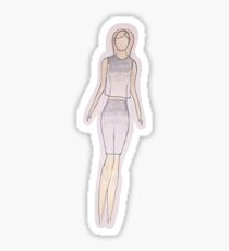 Sheer Homecoming Dress Sticker