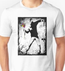 Banksy protester Unisex T-Shirt