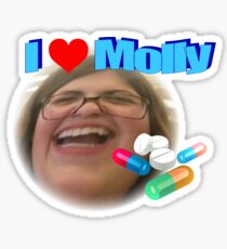 I Love You Molly Sticker