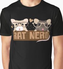 RAT NERD (Self proclaimed expert about RATS) Graphic T-Shirt
