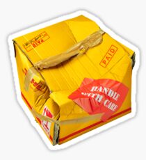 Destroyed package v.1 Sticker