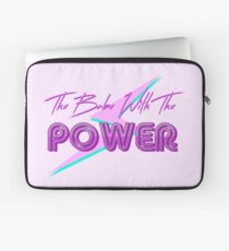 The Babe With The Power Laptop Sleeve