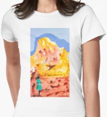 Saying goodbye Women's Fitted T-Shirt