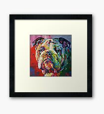 Lámina enmarcada Bulldog inglés