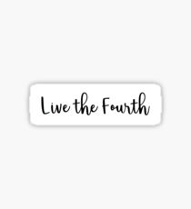 Kairos Retreat Live the Fourth Sticker