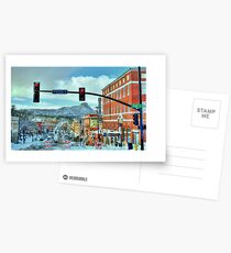 After A Snowstorm In Prescott Arizona Postcards