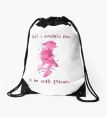 Such a beautiful place - Dobby Drawstring Bag