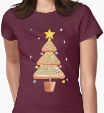 Fairy Christmas - Fairy Bread - Pink Women's Fitted T-Shirt