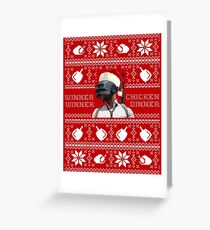 PUBG Christmas Greeting Card
