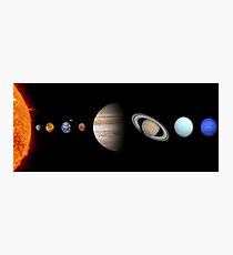Sonnensystem Fotodruck