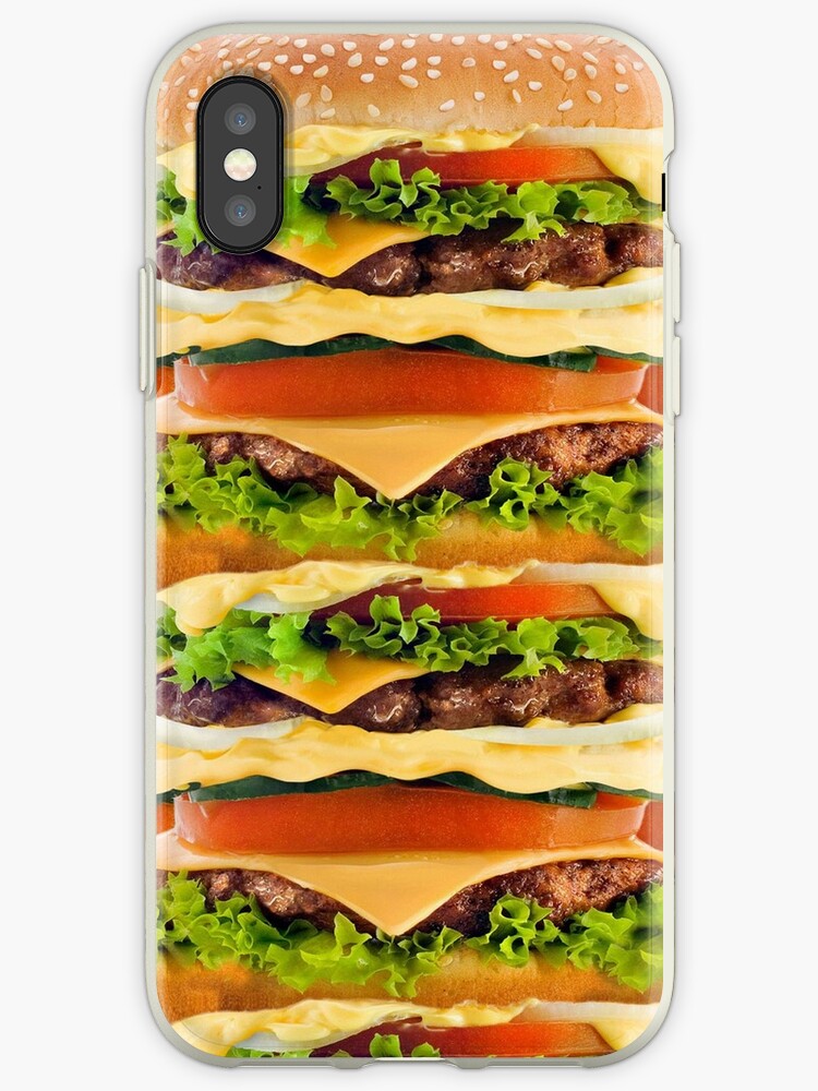 "Burger Me!" iPhone Cases & Covers by rapplatt Redbubble