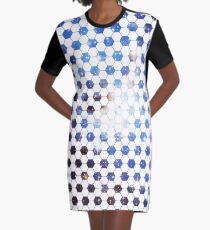 Vestido camiseta Fútbol Galaxy Blue
