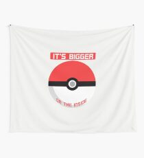 Pokemon - It's bigger on the inside.. Wall Tapestry