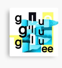 Bicep Glue Canvas Print