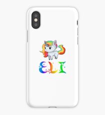Eli Unicorn iPhone Case