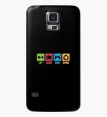 Lift, Game, Anime, Repeat - Icon Pictogram Case/Skin for Samsung Galaxy