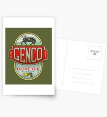 The Godfather - Genco Olive Oil Co. Postcards