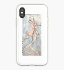 Vinilo o funda para iPhone sirena rococó