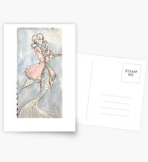 Postales sirena rococó