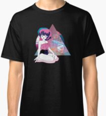 Vaporwave Anime Girl V Classic T-Shirt