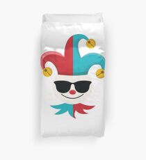 Joker Emoji Duvet Cover