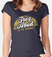 Troy and Abed in the Morning! Women's Fitted Scoop T-Shirt