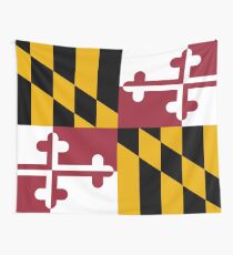Maryland-Flagge Wandbehang