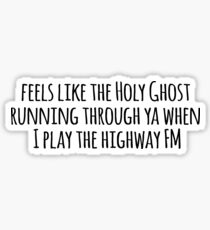 my church maren morris Sticker