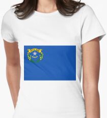 Nevada Flag Women's Fitted T-Shirt