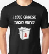 Chinesisches Essen Takeout Box Unisex T-Shirt