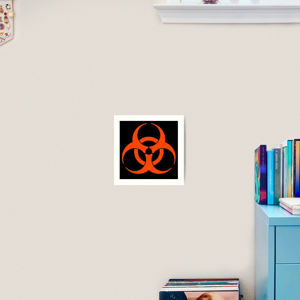 Biohazard 009 Art Print