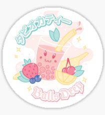 Tapioca Tea Sticker